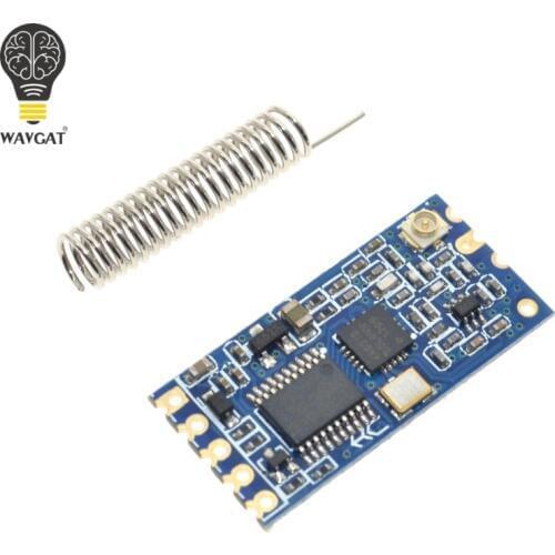 Suq HC-12 SI4463 wireless microcontroller serial, 433 long-range, 1000M with antenna for Bluetooth