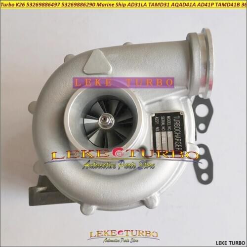 Turbo K26 6290 53269886290 53269706290 838697 860918 3802061 For Volvo Penta Ship AD31L-A AD31P-A TAMD31 TMD31 2.4L 3.59L 3590cc