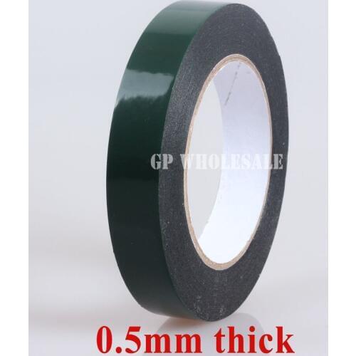 Sealing tape car foam sponge double faced glue 4cm 40mm width 0.5mm thick