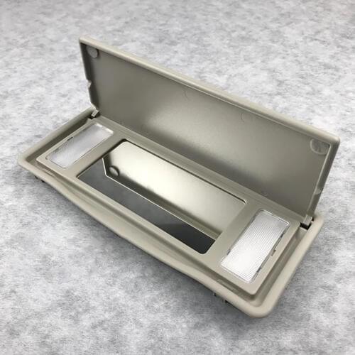 For Land Rover Car Interior Vanity Mirror Beige For Land Rover Discovery 4 Range Rover Sport Sun Visor Light