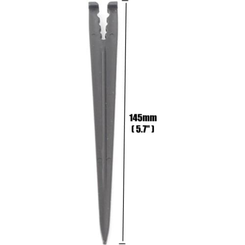 20pcs 145mm 3/5mm 4/7mm Multifuction Hose Holder Bracket Gray Hard Greenhouse Micro Drip Irrigation System Hose Support