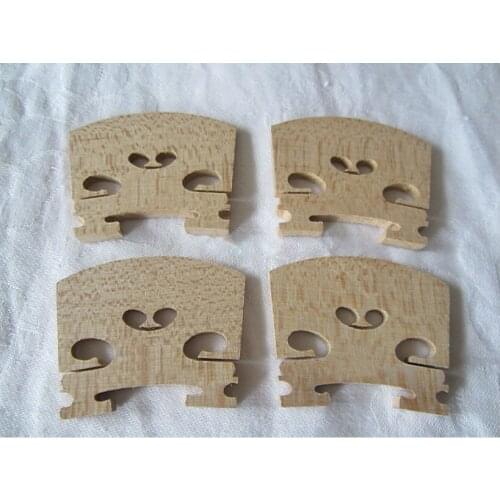 5pcs most solid maple wood 4/4 violin bridges dried in the open air 15 years