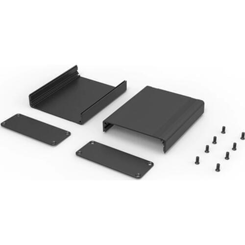 63*25-75mm (WxH-D) Aluminium Enclosure Electronic Diecast Stompbox Project Box