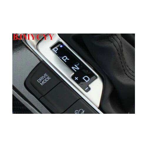 BJMYCYY Automobile gear panel displays stainless steel decorative box for Hyundai ix35 2018