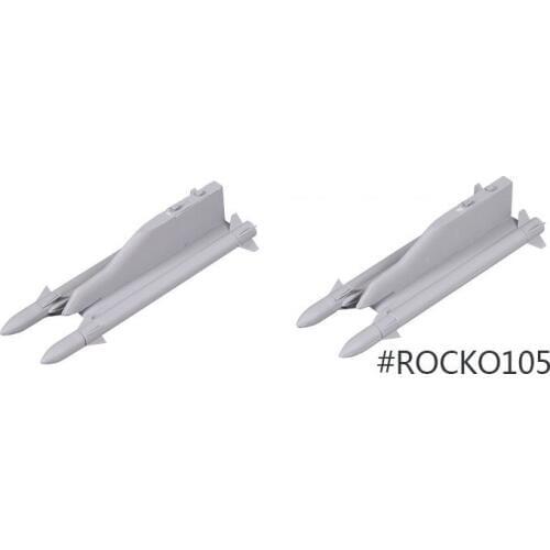 Decoration Missile for FMS Model 70mm F18 Foam Model Airplane FMS100