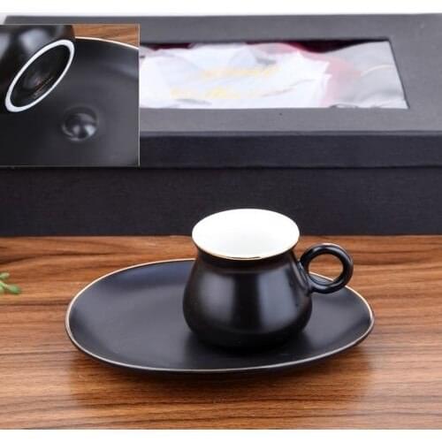 Gönül Porcelain Coffee Set 6 Pieces