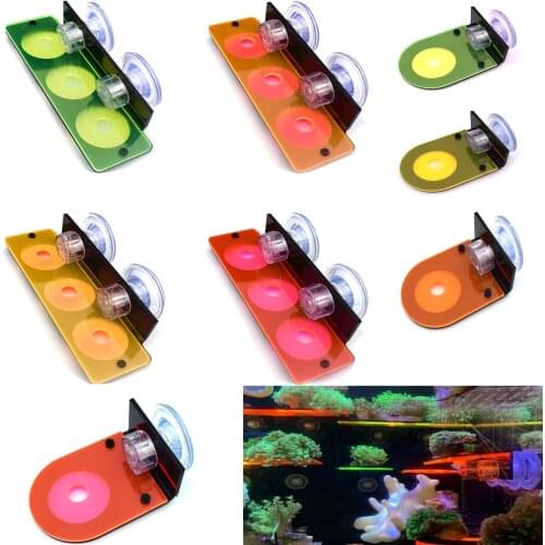 Coral Frag Rack Fish Tank Fluorescence Coral Frag Rack Bracket Acrylic Aquarium Reef with Plugs Holder Suction Cup Accessories