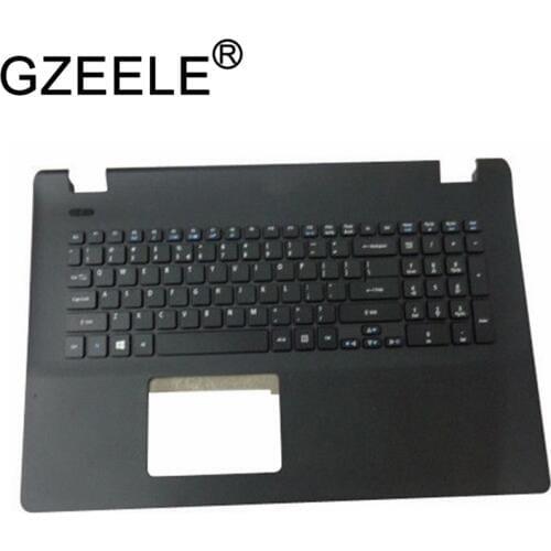 GZEELE new for Acer Aspire ES1-731 ES1-731G series Palmrest Top Case Assembly upper cover keyboard bezel 6B.MZTN7.028 Black