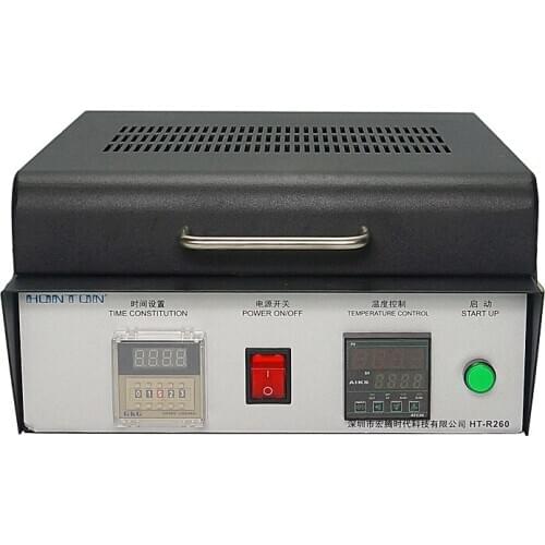 HT-R260 BGA reballing reflow oven 600W hot plate Honton repair system Welding Machine 220V 110V