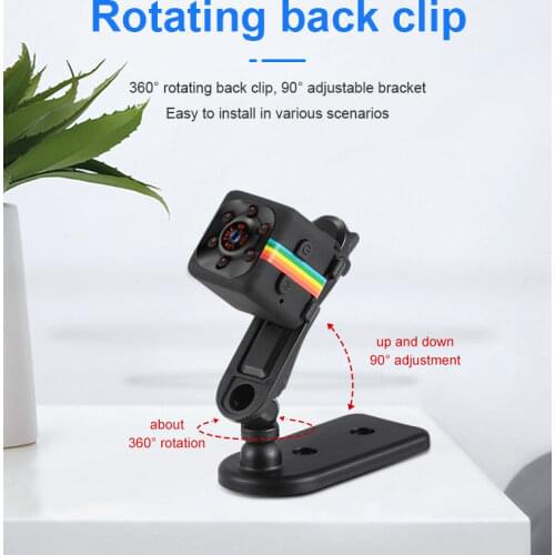 SQ11 camera outdoor sports small camera HD night vision infrared portable camera DV 1280*720P up to 32G TF card small camera