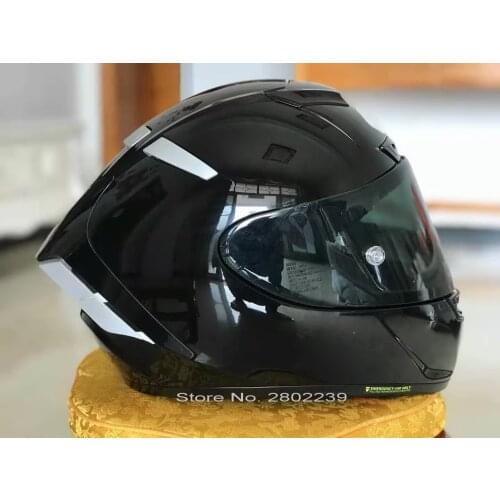Full Face Motorcycle helmet X14 glossy black motor helmet Riding Motocross Racing Motobike Helmet