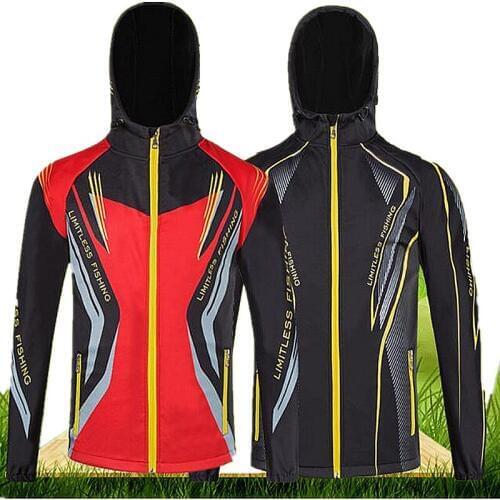 Mens womens Soft shell clothing warm polar fleece outdoor fishing cardigan jacket autumn winter man fishing shirt coat