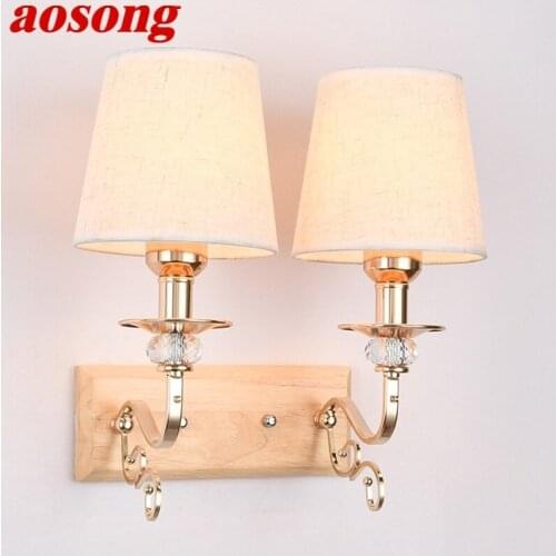 AOSONG Wall Lights Contemporary Luxury Indoor LED Sconces Lamps For Home Corridor