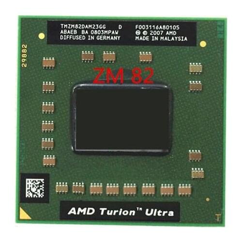 AMD Laptop original CPU zm-82 ZM-82 TMZM82DAM23GG ZM82 PGA638 ZM 82 ZM-82 processor PGA 638 Socket S1 100% work
