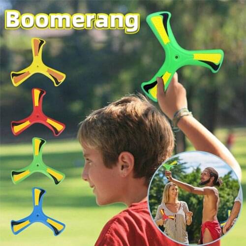 Scimitar Boomerang Childrens Toy Puzzle Decompression summer Outdoor Fun Sports toy Game Gifts For Kids Children Gift 2021 new