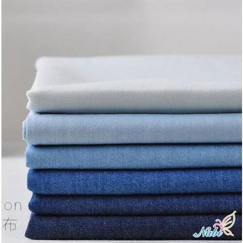 SMTA Patchwork Fabrics By The Meter Clothing Cotton Fabric The Cloth For Needlework Denim 50*135cm Brocade Fabric Other Fabric