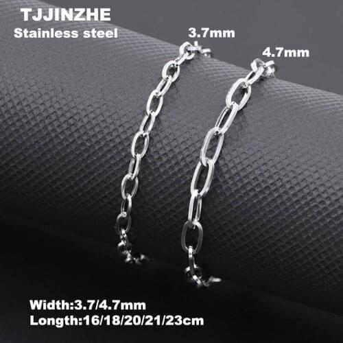 TJJINZHE Silver Bracelets