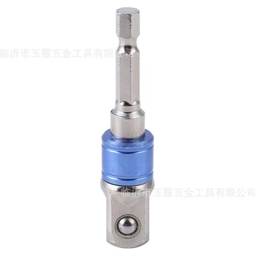 Drill Socket Adapter Impact Drill Extension Drill Bits Bar Socket Adapter 1/4 3/8 1/2 Size Hex Shank Square Head Drill Bit