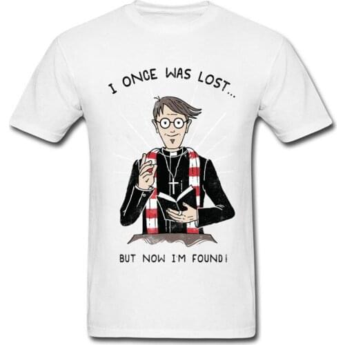 A Changed Man Really Mens Funny Clothes Summer T Shirt Godfather T-shirt Christian Black Tops Tees Cotton Tshirt