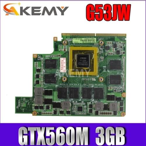 1PCS Mxmiii VGA video card GTX 560m GTX560M card For Asus G73SW G73JW G53SW G53SX G53JW VX7 3GB