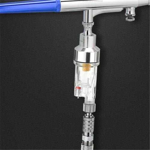 1PC Air Filter Airbrush Oil water separator Airbrush air moisture Filter spray gun For Air compressor G1/8 Connector