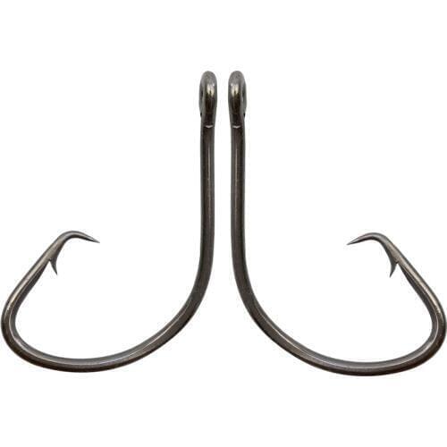 180pcs 7381 High Carbon Steel Black Offset Sport Circle Bait Fishing Hook Size 1 2 4 6 1/0 2/0 3/0 4/0 5/0 6/0 7/0 8/0 9/0 10/0