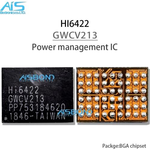 2pcs/lot HI6422 GWCV213 212 211 GWCV310 210 100 GWCV32121 32122 Power management ic For Huawei HI6422 Power supply IC PM chip