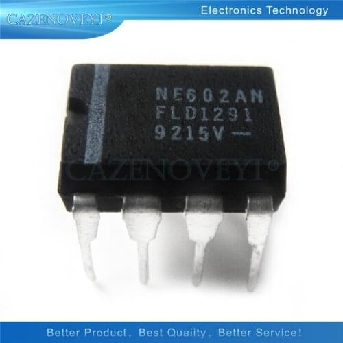 2pcs/lot NE602AN A602AN NE602 SA602 602AN DIP-8 In Stock
