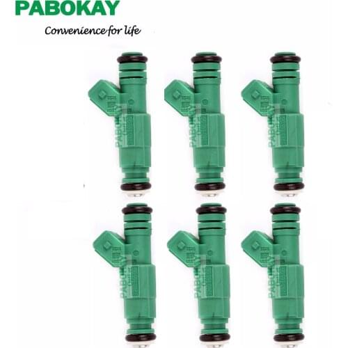 6 pieces X Green Giant Fuel Injector 42 lb 0280155968 Motorsport Racing 440cc