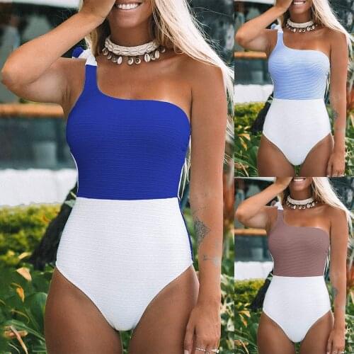 SAGACE One shoulder bow color bikini Mini bikini Brazilian bikini suit 2021 summer womens swimsuit new fashion trend micro biki