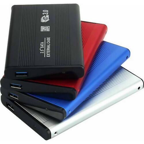 50 PCS USB 3.0 SATA 2.5 Inch Metal Hard Drive External Enclosure Mobile Disk Box Case