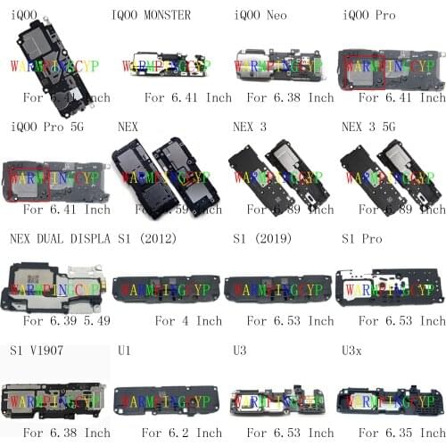 Down Loudspeaker Horn For vivo iQOO MONSTER Neo Pro 5G NEX 3 DUAL DISPLAY S1 2012 2019 V1907 U1 U3 U3x V1824BA V1824A V1923A V19