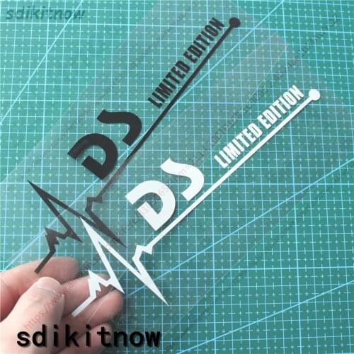 New 1pc Heart Car Decal Sticker Styling Windows Door Decoration For citroen DS 2 3 4 5 6 7 DS2 DS3 DS4 DS5 DS6 DS7 accessories