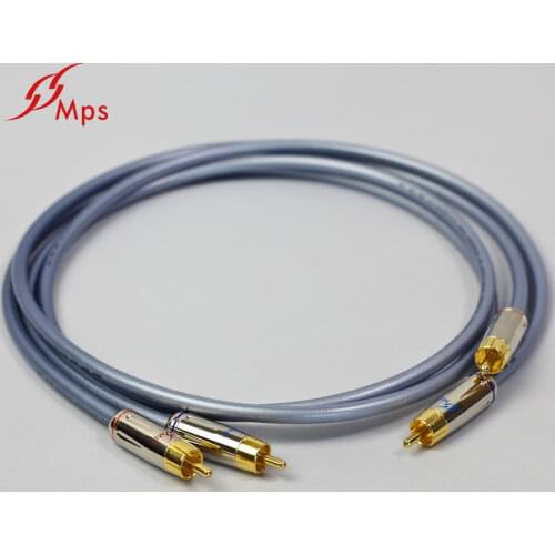 Taiwan MPs original X22 oxygen free copper silver plated tightly wound fever hifi signal audio line through machine line power