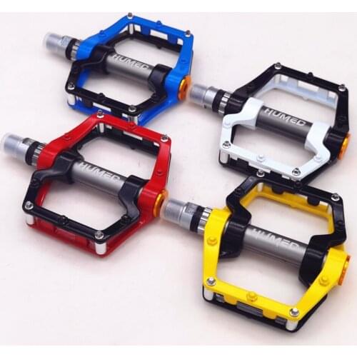 HUMED Bike Pedals MTB Road Sealed Bearings Bicycle Pedal Mountain Bike Pedals Wide Platform Pedales Bicicleta Accessories Part