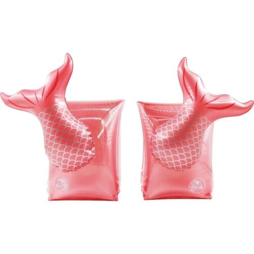 YUYU Baby Arm Swimming Ring Child inflatable Pool Float Swimming Arm Ring Safety Training Swimming Circle Float Ring Flamingo