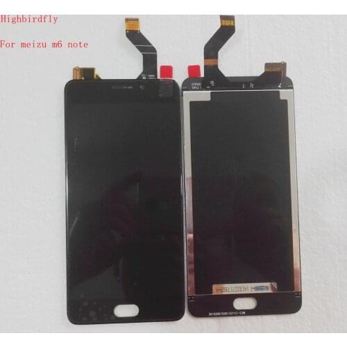 5.5" For Meizu M6 Note M721H M721Q M721M Lcd Screen Display+Touch Glass DIgitizer Frame Assembly Full set to repair lcds
