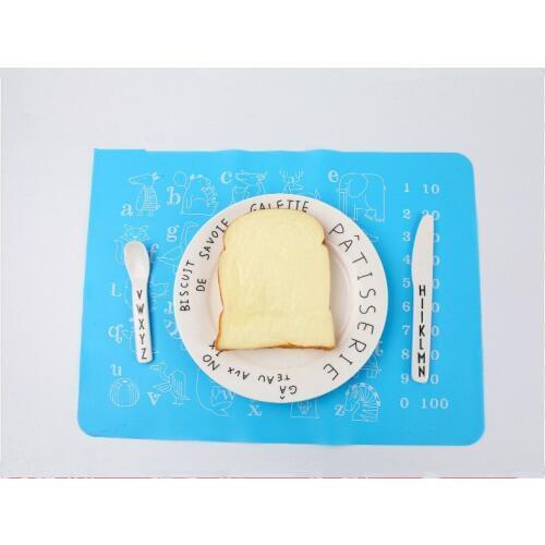 1PC Animal Letter Silicone Baking Mat Pizza Dough Maker Pastry Kitchen Cooking Tools Utensils Bakeware Accessories LB 357