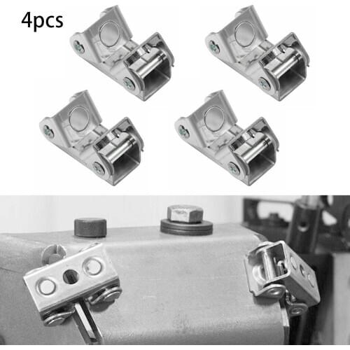4pcs Magnetic V-type Clamps V-shaped Welding Holder Welding Fixture Adjustable Clamps V Pads Hand Tools Metal Working Tool