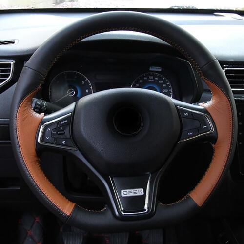 1Pc for DFM DFSK 580 s560 steering wheel cover hand sewing