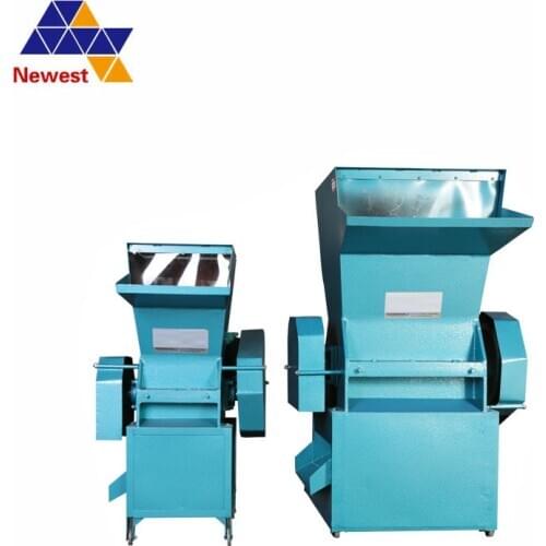 Waste plastic PP PE baled film shredder/PET PP PE recycling machine for shredder plastic