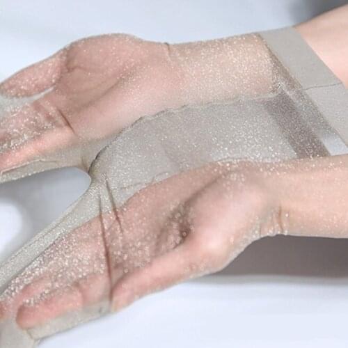 Pantyhose Ultra Thin Micro Glittering Colorful Shiny Wire Transparent Tights Transparent Thigh High Closed Crotch Panty hose