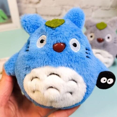 Mini 10cm Totoro Plush Toy kawaii Anime Totoro Keychain Toy Stuffed Plush Pendant Totoro Dolls