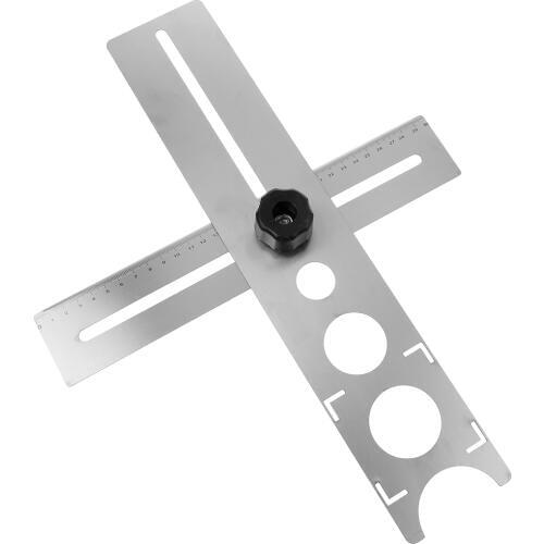 Multi-Functional Tile Locator Puncher Tapper Adjustable Tile Fixing Decoration Accessory Layout Tool For Building Construction