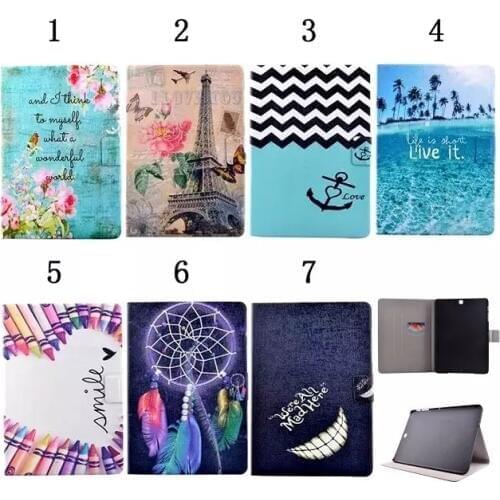 2017 New Tablet PU Leather Cases For Samsung Galaxy Tab S2 9.7 SM-T815 T810 T815 T815C SM-T810 Covers Stand Bag Shield Case