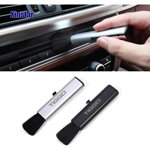 Plastic Car Air Outlet Vents Dusting Brush Sticker For For CHERY TIGGO 2 3 4 5 7 8 PRO PLUS ARRIZO 5 Auto Accessories