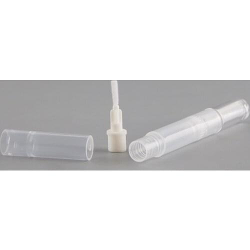 Merx Beauty 50PCS 3ML Clear Plastic Twist Pen Lip Gloss Tube Empty Portable Cosmetic Pen For Nail Polish Emulsion Dial Up Pen