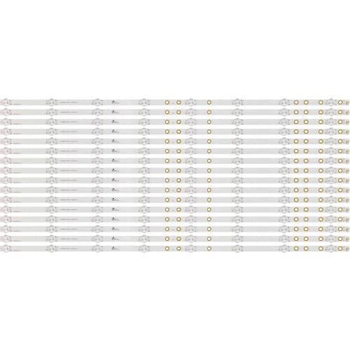 16pcs LED Backlight strip 8 Lamp for Sony 65" TV CX-65S03E01 KDL-65W855C KDL-65W857C Kdl-65w859c 650TV02 V3 T650HVF05.1 T650HVF0