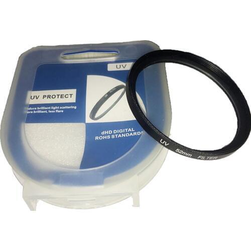 Folete 52mm UV Filter Glass Lens Protector for NIKON D3200 D3100 D3000 D5300 D5200 D5100 D5000 D7100 DSLR Camera 18-55mm lens