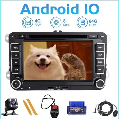 Zltoopai 8" Android 10 For Volkswagen VW Passat Touran Tiguan Seat Jetta Golf T5 DVD CD GPS Navigation Car Multimedia Player